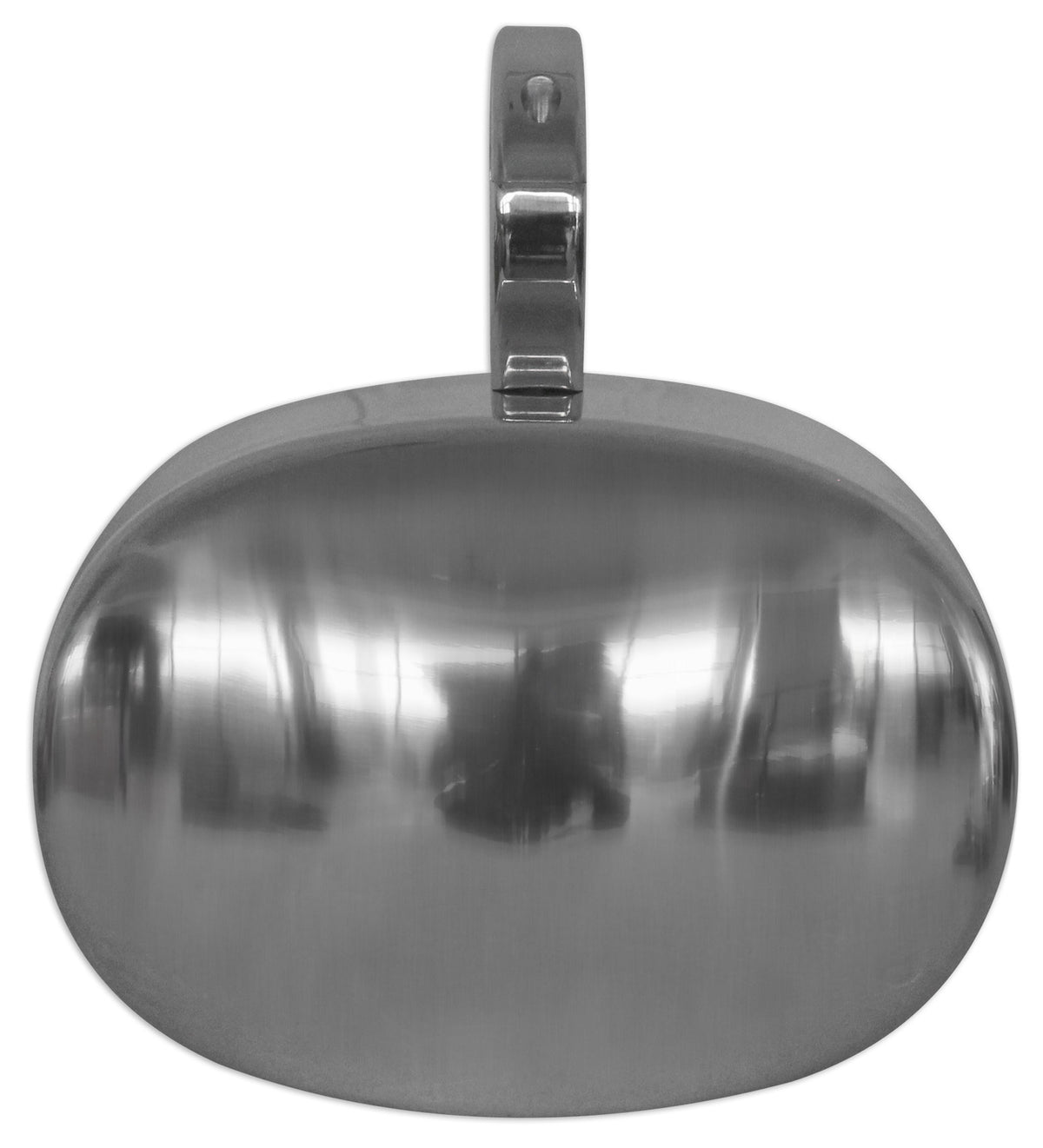 Pair Rockville 6x9 Polished Silver Aluminum Wakeboard Tower Speaker Enclosures