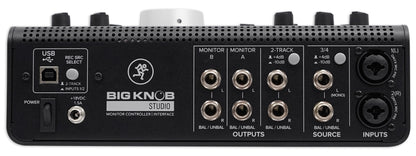 Mackie Big Knob Studio 3x2 Studio Monitor Controller 96kHz USB I/O