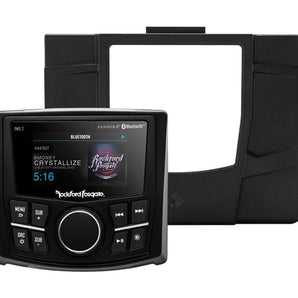 Rockford Fosgate Polaris RZR-STAGE1 Digital Media Receiver+Dash Installation Kit