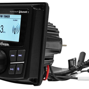 Rockford Fosgate Polaris RZR-STAGE1 Digital Media Receiver+Dash Installation Kit