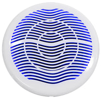 Rockville MS10LW 10" 2400 Watt White Marine/Boat Subwoofer with LED