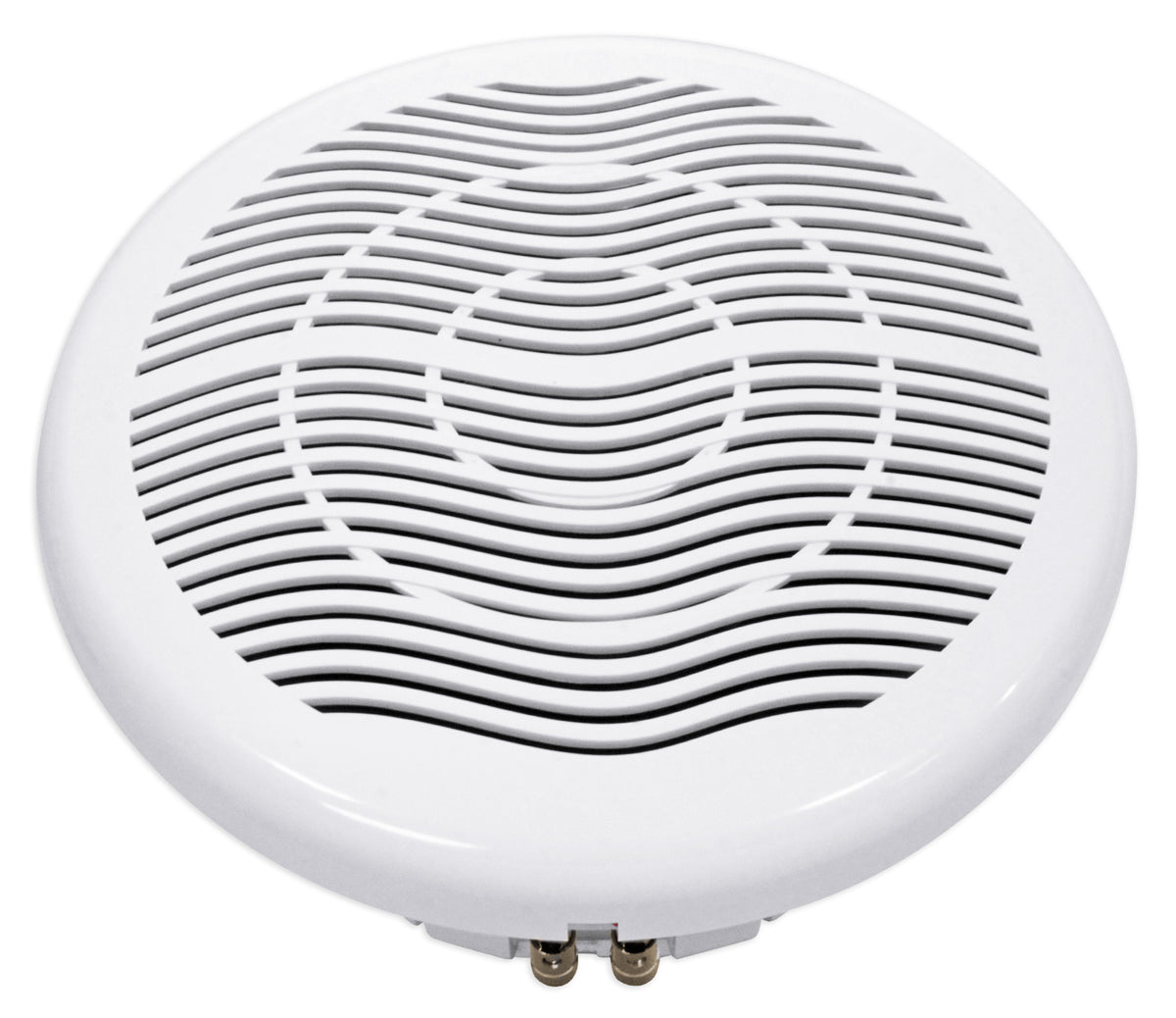 Rockville MS10LW 10" 2400 Watt White Marine/Boat Subwoofer with LED