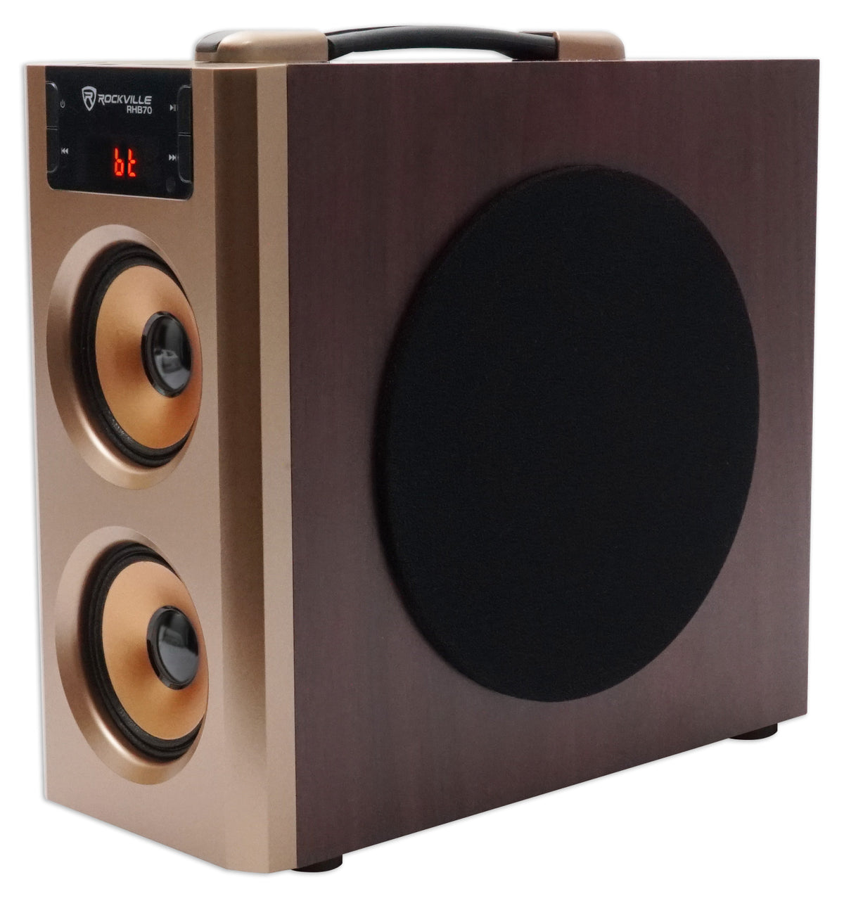 Rockville RHB70 Home Theater Compact Powered Speaker System w/ Bluetooth/USB/FM