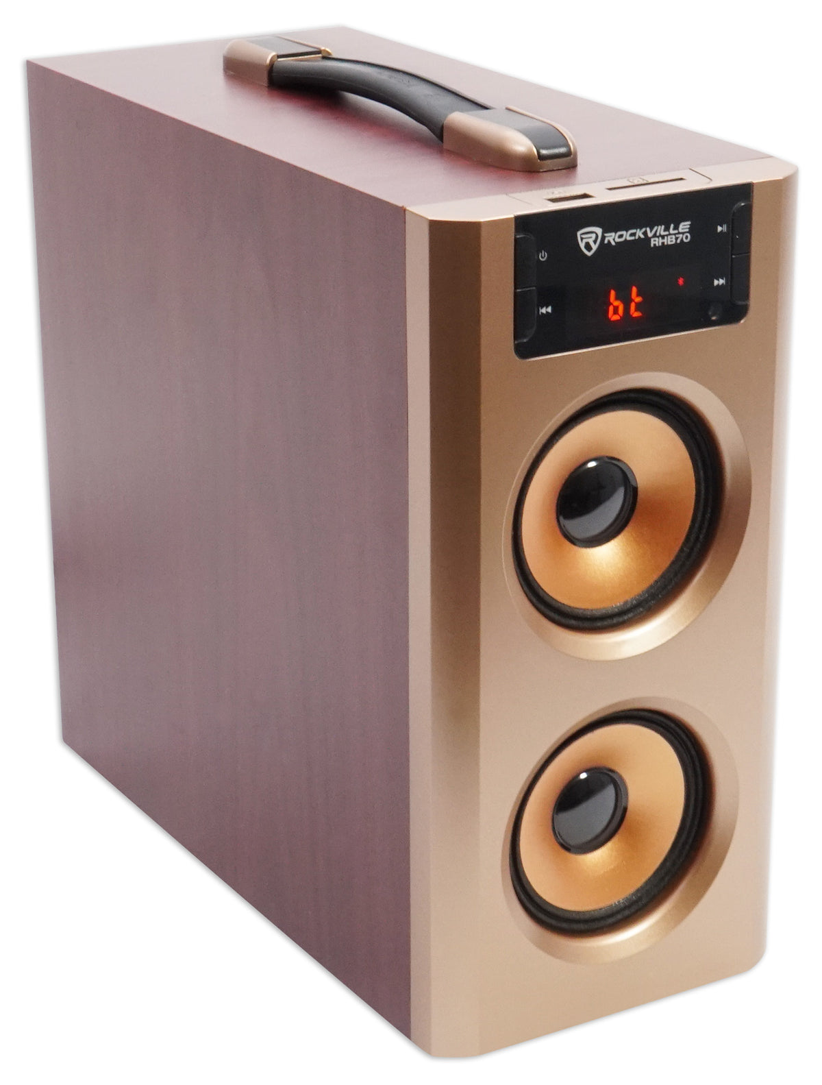 Rockville RHB70 Home Theater Compact Powered Speaker System w/ Bluetooth/USB/FM