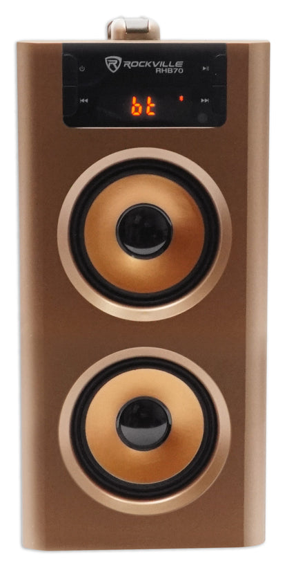 Rockville RHB70 Home Theater Compact Powered Speaker System w/ Bluetooth/USB/FM