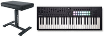 Launchkey 49 MK4 Keyboard Controller + AIR-BENCH Keyboard Bench