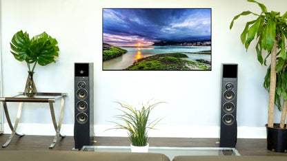Rockville TM150B Black Home Theatre System Tower Speakers 10" Sub/Blueooth/USB