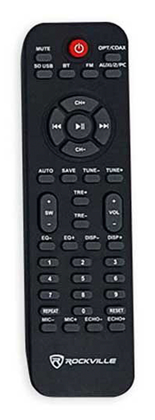 Rockville TM150B Black Home Theatre System Tower Speakers 10" Sub/Blueooth/USB