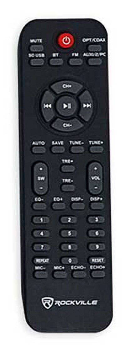 Rockville TM150B Black Home Theatre System Tower Speakers 10" Sub/Blueooth/USB