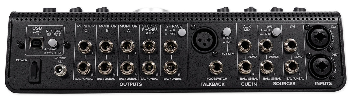 Mackie Big Knob Studio + Plus 4x3 Studio Monitor Controller Interface w/ USB I/O
