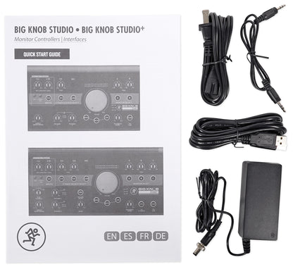 Mackie Big Knob Studio + Plus 4x3 Studio Monitor Controller Interface w/ USB I/O