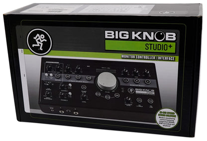 Mackie Big Knob Studio + Plus 4x3 Studio Monitor Controller Interface w/ USB I/O
