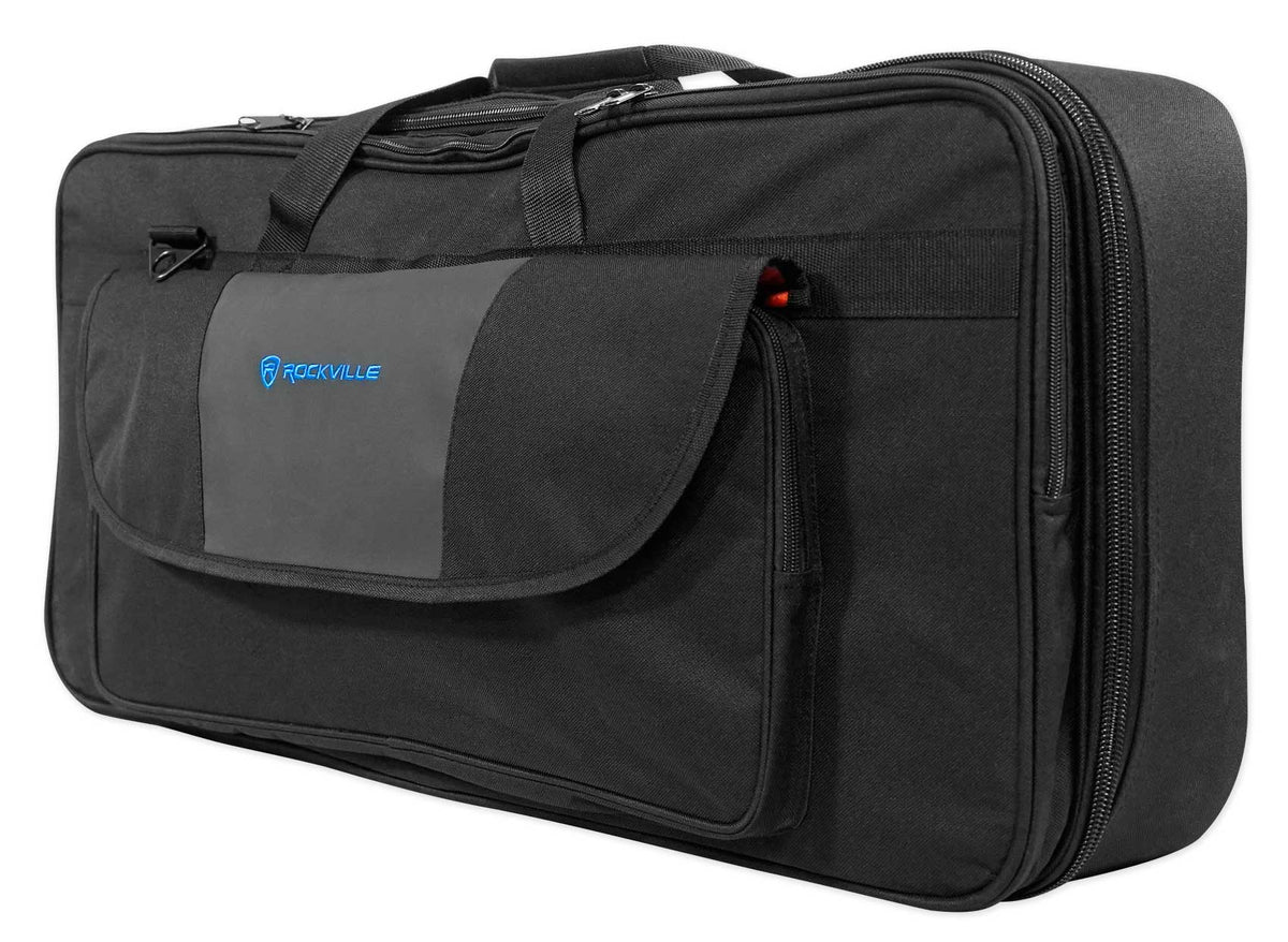 Rockville RDJB20 DJ Controller Bag Fits Mixdeck & Quad N4 NS6 DDJ-SX MC7000+More