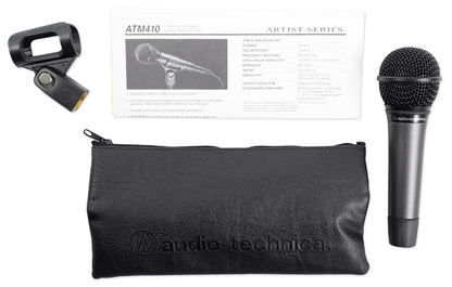 ATM410 Dynamic Cardioid Mic w/ Neodymium Magnet + PRO-M50 Headphones
