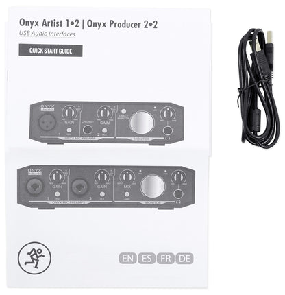 Mackie Onyx Artist 1.2 2x2 USB Audio Recording Studio Interface