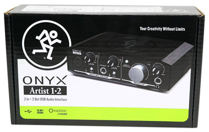 Mackie Onyx Artist 1.2 2x2 USB Audio Recording Studio Interface