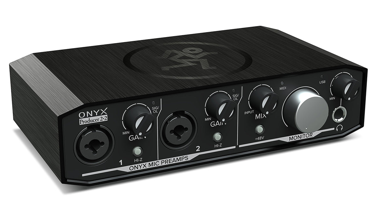 Mackie Onyx Producer 2.2 2x2 USB Audio MIDI Recording Studio Interface