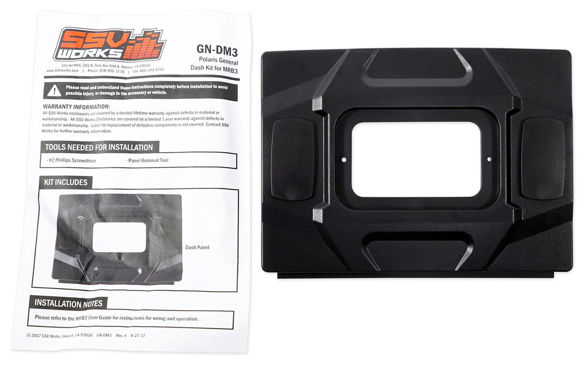 GN-DM3 Dash Kit For MRB3 Receiver