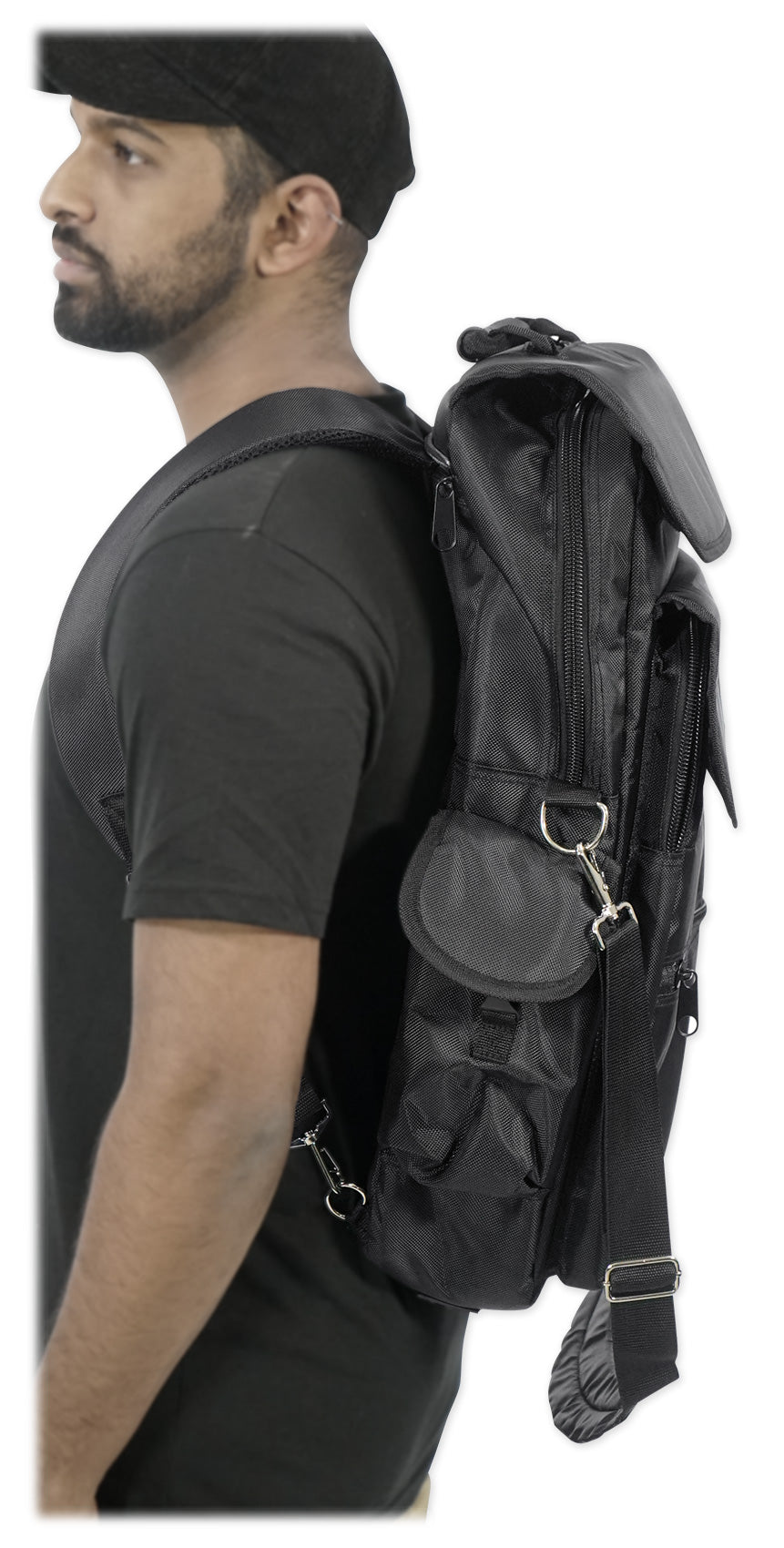 Rockville 25-Key Case Soft Carry Bag Backpack For Impulse+Launchkey 25 Keyboards