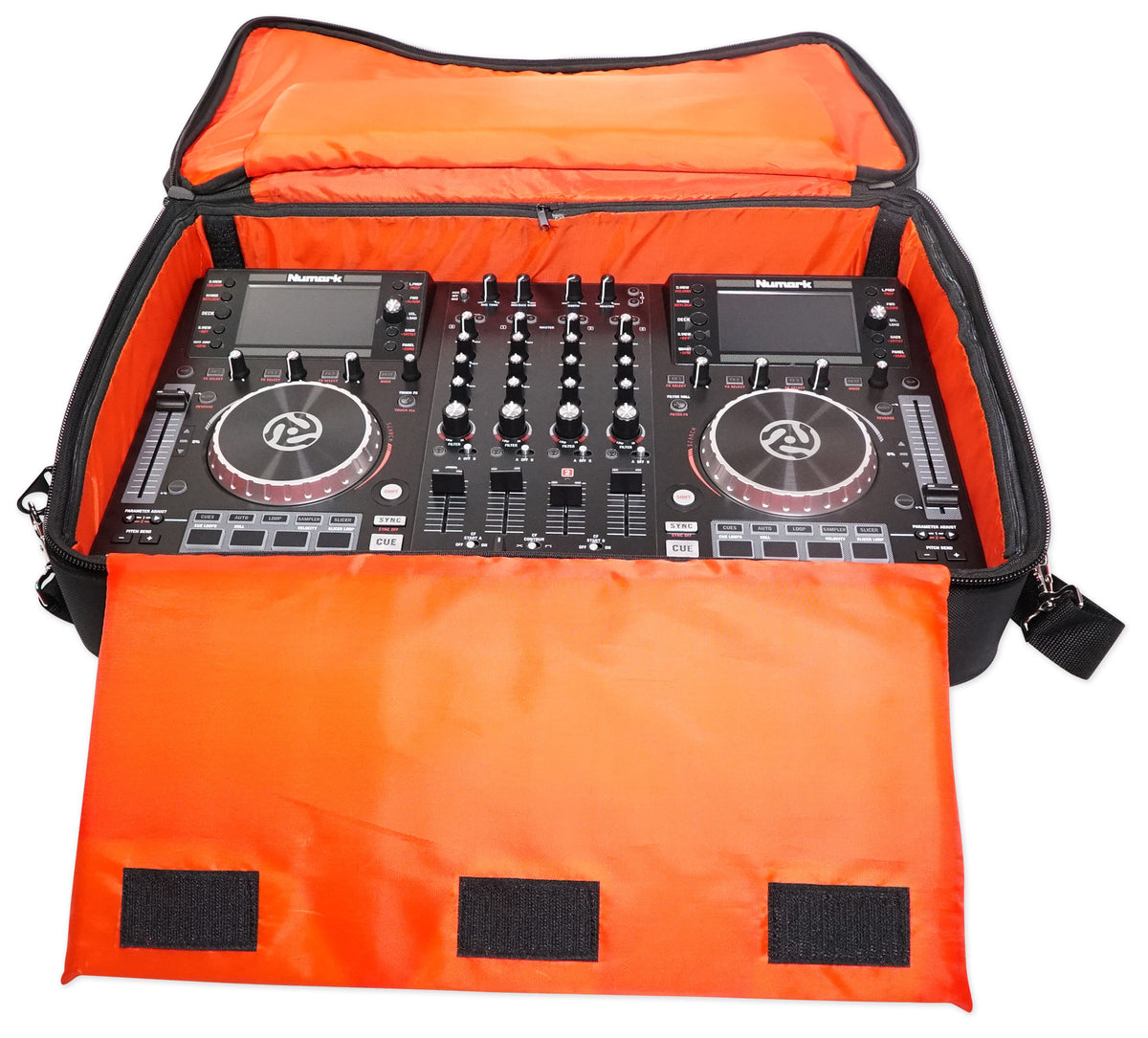 Rockville DJ Carry Case For Mixers/Controllers/CD Players/Laptops+Bonus Gear Bag