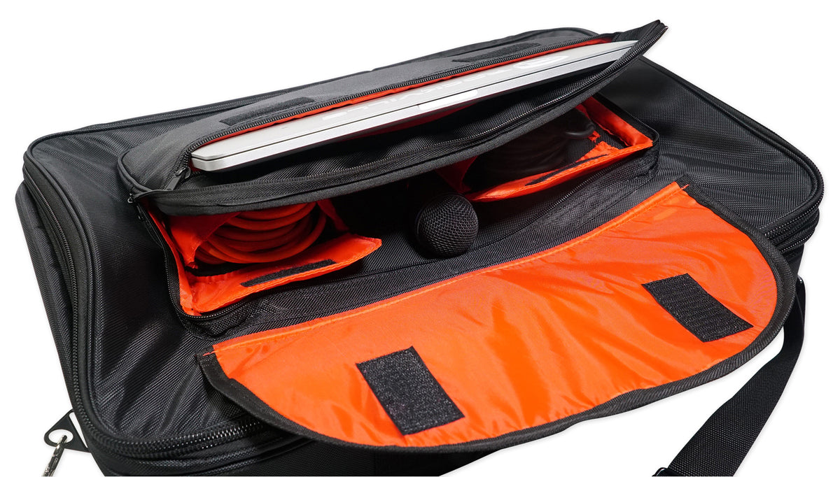 Rockville DJ Carry Case For Mixers/Controllers/CD Players/Laptops+Bonus Gear Bag
