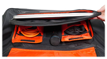 Rockville DJ Carry Case For Mixers/Controllers/CD Players/Laptops+Bonus Gear Bag