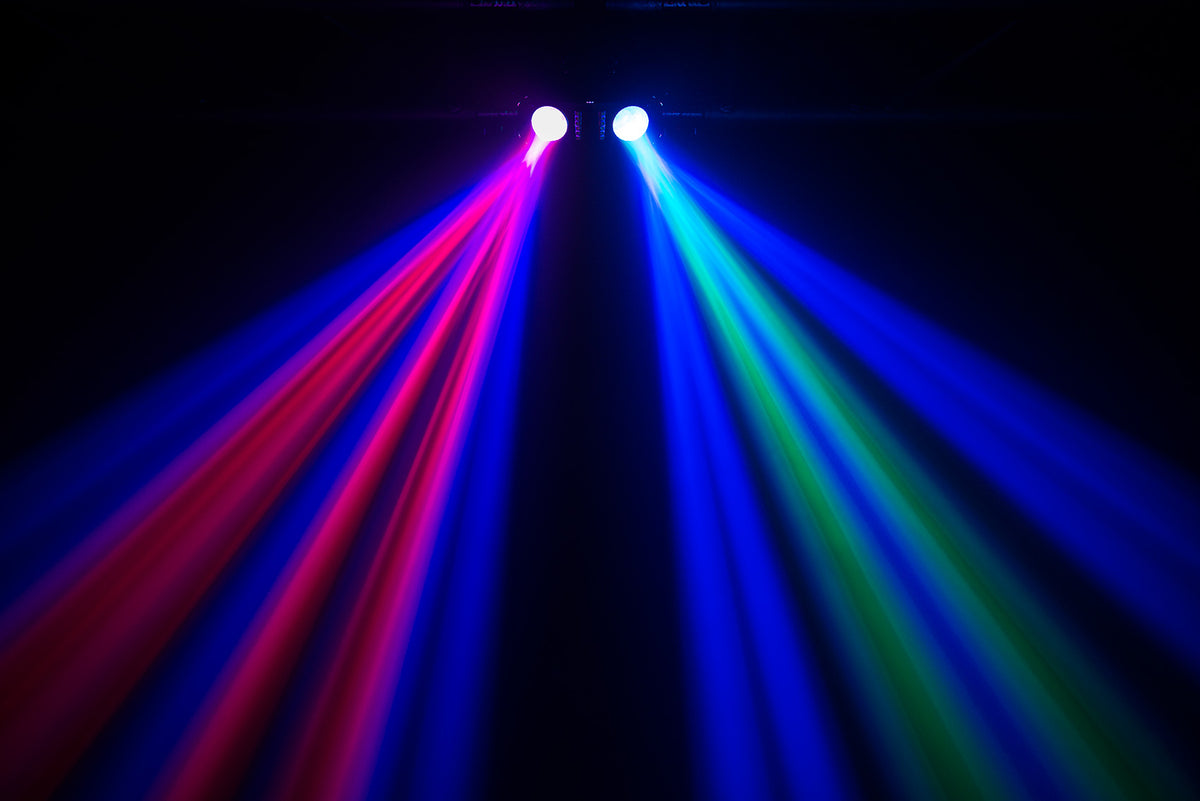 Chauvet DJ Duo Moon LED Moonflower/Strobe Effect Light, Sound-Activated Programs