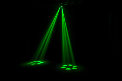 Chauvet DJ Duo Moon LED Moonflower/Strobe Effect Light, Sound-Activated Programs