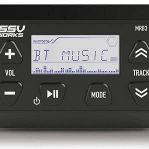 SSV WORKS MRB3 Digital Media Bluetooth Receiver 4 Polaris RZR/ATV/UTV/Cart/Jeep