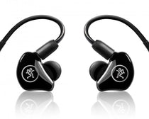 Mackie MP-220 Dual Dynamic Driver Professional In-Ear Monitors+Molded Carry Case