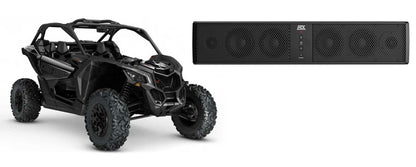 MTX Rollbar Six-Speaker Marine Soundbar System+AUX Output for Can-Am Maverick