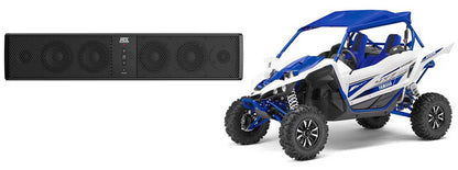 Rollbar RollCage 6-Speaker Marine Soundbar System+AUX Output for Yamaha YXZ MTX
