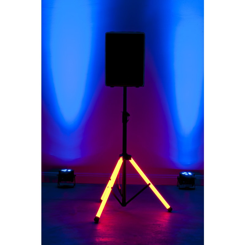 American DJ CSL100 Color Stand LED Tripod Speaker Stand w/Color LED's + Remote