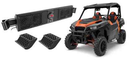 4-Speaker Soundbar System w/Bluetooth For Polaris General Pro-Fit Cages