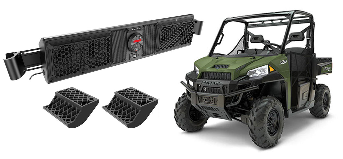 Polaris Ranger Four-Speaker Marine Soundbar System w/Bluetooth For Pro-Fit Cages