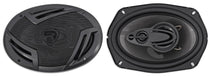 (2) Rockville RV69.4A 6x9" 4-Way Car Speakers 1000 Watts/220w RMS CEA Rated