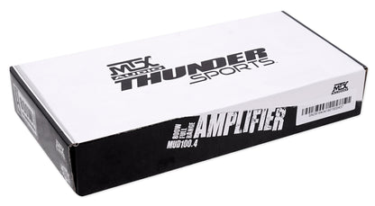 MTX MUD100.4 400 Watt RMS 4-Channel Amplifier Amp For Polaris RZR/ATV/UTV/Cart