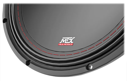 MTX 3510-04 10" 500 Watt SVC 4-ohm Car Audio Subwoofer+Sealed Sub Box Enclosure