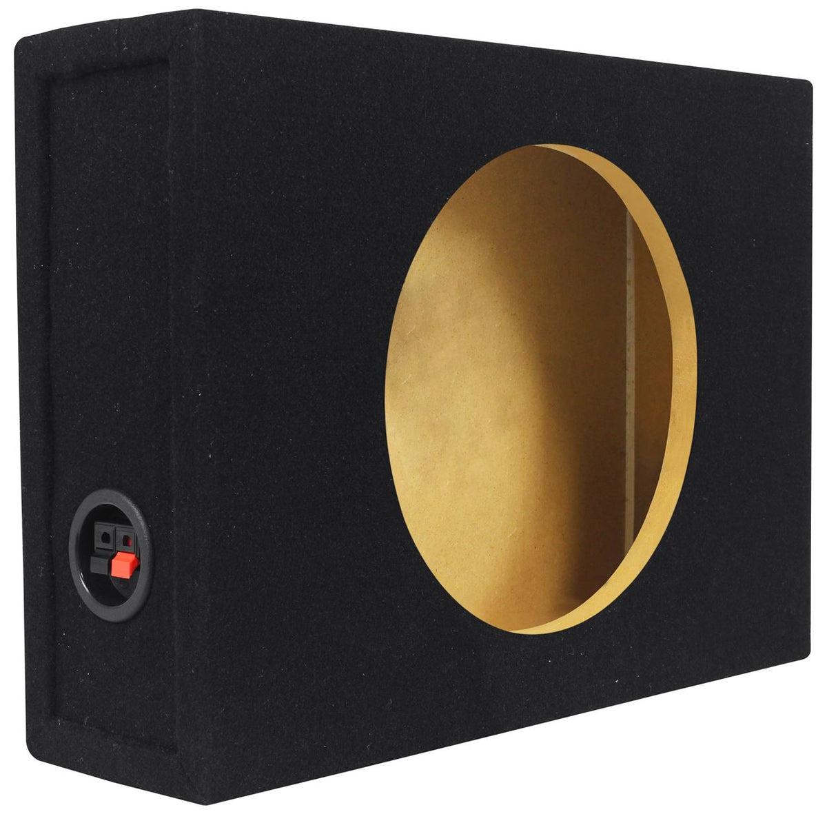 MTX 3510-04S 10" 600w Shallow Subwoofer+Sealed Sub Box Enclosure+Amplifier+Wires