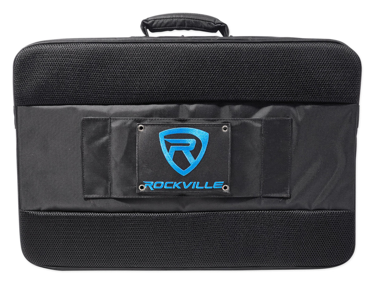 Rockville DJ Carry Case For Mixers/Controllers/CD Players/Laptops+Bonus Gear Bag