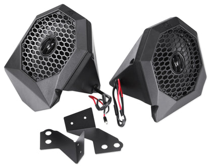 Speakers for 14-18 Polaris RZR XP1000/900+Pods+Amp Bluetooth Player+Dash Kit