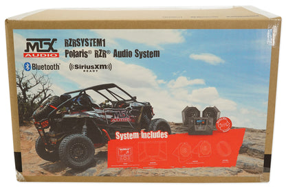 Speakers for 14-18 Polaris RZR XP1000/900+Pods+Amp Bluetooth Player+Dash Kit