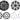 (4) KICKER 45KM654 6.5" 390w Marine Boat Speakers KM65 w/Charcoal+White Grilles