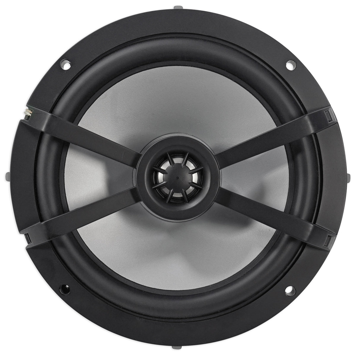 (4) 45KM654 6.5" 390W Marine Boat Speakers with Charcoal & White Grilles
