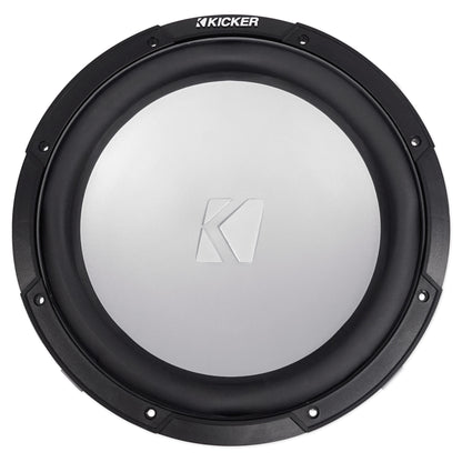 KICKER 45KMF122 12" 350w Peak/175w RMS Marine Boat Subwoofer Free Air Sub KMF12