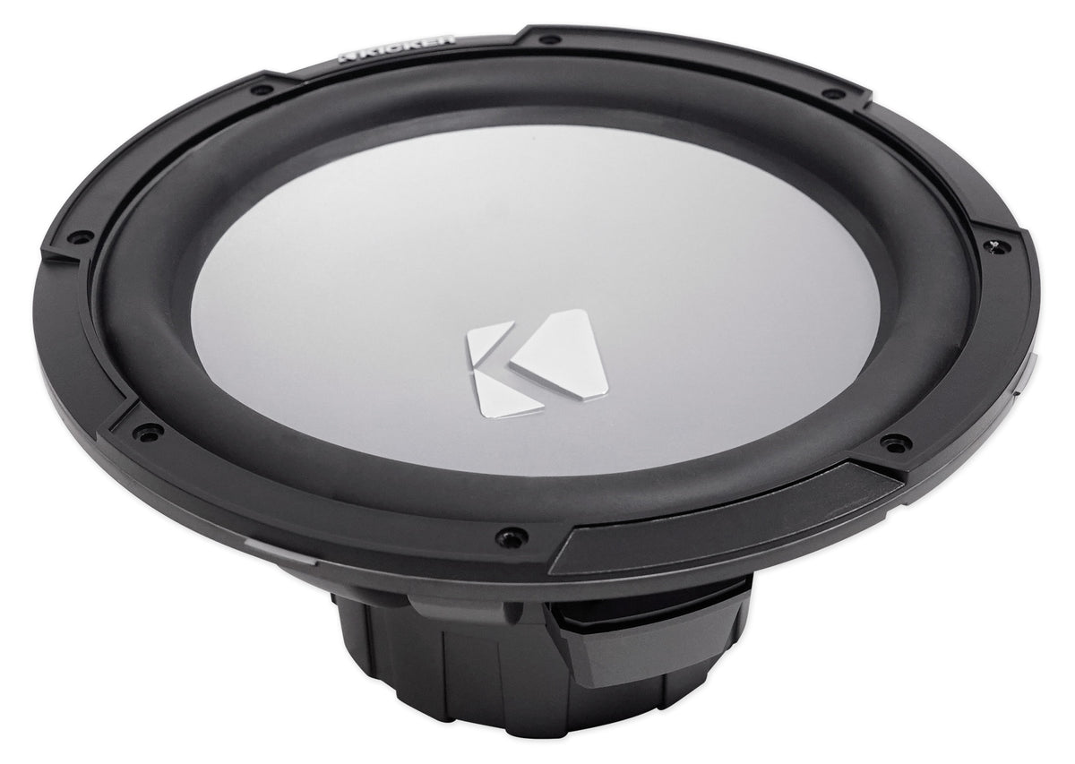 KICKER 45KMF122 12" 350w Peak/175w RMS Marine Boat Subwoofer Free Air Sub KMF12