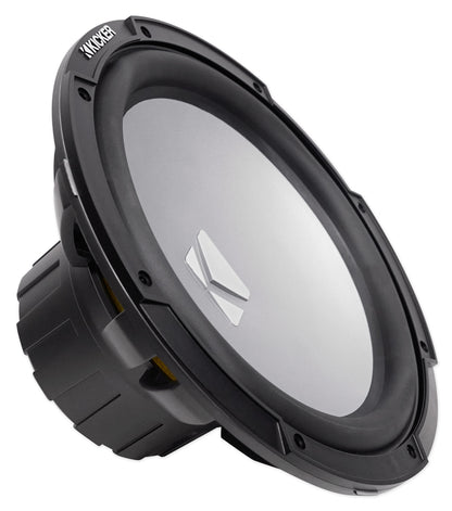 KICKER 45KMF122 12" 350w Peak/175w RMS Marine Boat Subwoofer Free Air Sub KMF12