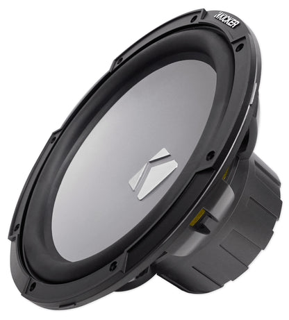 KICKER 45KMF122 12" 350w Peak/175w RMS Marine Boat Subwoofer Free Air Sub KMF12