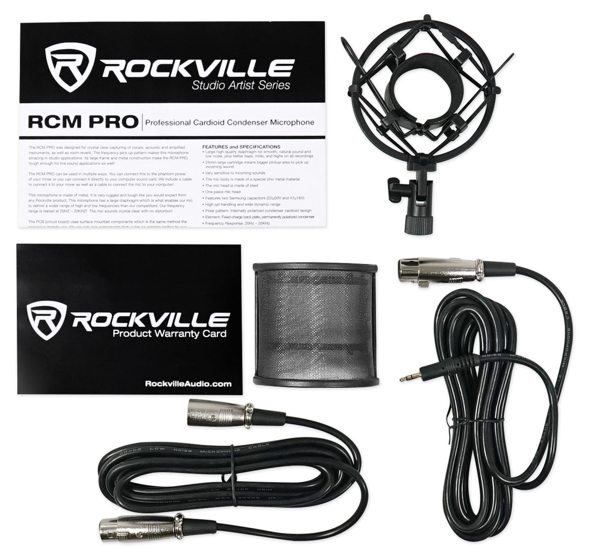 AT4040 Condenser Microphone & RCM PRO Condenser Microphone Bundle