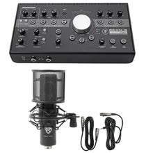 Mackie Big Knob Studio + Plus 4x3 Studio Monitor Controller Interface+Mic+Mount